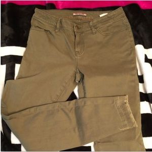 Tommy Hilfiger Olive Green Women’s Skinny Jeans